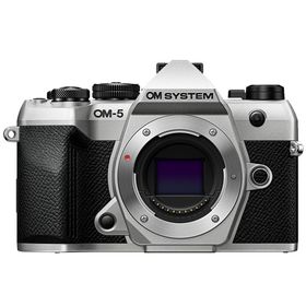 OM SYSTEM オーエムシステム 【納期約2週間かかります】OM-5 Mark II ボディー シルバー