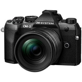 OMSYSTEM OM-5 Mark II 12-45mm F4.0 PRO レンズキット ブラック ［ズームレンズ］ OM5MarkII12-45mmBLK