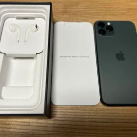 iPhone 11 Pro 本体 ミッドナイトグリーン 512GB au