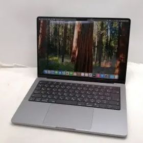 【中古】Apple MacBook Pro 14インチ M1 Pro(CPU:8C/GPU:14C) 16GB/512GB スペースグレイ MKGP3J/A (14インチ, 2021)【仙台駅東口】保証