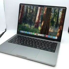 【中古】Apple MacBook Pro 14インチ M1 Pro(CPU:8C/GPU:14C) 16GB/512GB スペースグレイ MKGP3J/A (14インチ, 2021)【宇田川】保証期間