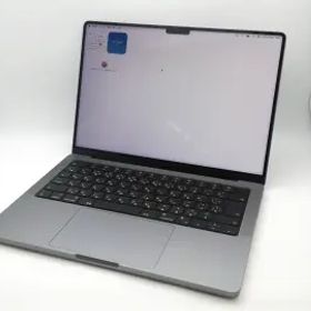 【中古】Apple MacBook Pro 14インチ M1 Pro(CPU:8C/GPU:14C) 16GB/512GB スペースグレイ MKGP3J/A (14インチ, 2021)【中野】保証期間１