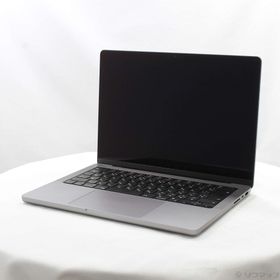 (中古)MacBook Pro 14.2-inch Late-2021 MKGP3J/A M1 Pro 8コアCPU_14コアGPU 16GB SSD1TB スペースグレイ (15.3 Sequoia)(258-ud)