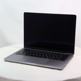 (中古)MacBook Pro 14.2-inch Late-2021 MKGP3J/A M1 Pro 8コアCPU_14コアGPU 16GB SSD512GB スペースグレイ (26.3 Tahoe)(276-ud)