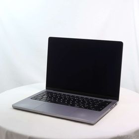 (中古)MacBook Pro 14.2-inch Late-2021 MKGP3J/A M1 Pro 8コアCPU_14コアGPU 16GB SSD512GB スペースグレイ (26.3 Tahoe)(251-ud)