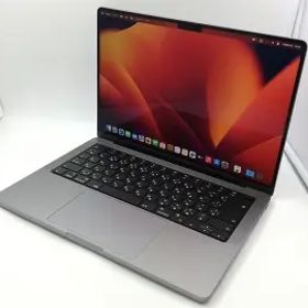 【中古】Apple MacBook Pro 14インチ CTO (2021) M1 Pro(CPU:8C/GPU:14C)/16G/512G/スペースグレイ【大宮東口】保証期間１ヶ月【ランクA