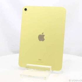 ソフマップ 〔中古品〕 iPad 第10世代 64GB イエロー MPQ23J／A Wi-Fi【349】