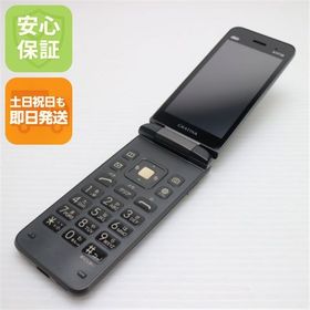 安心保証 美品 KYF39 GRATINA ブラック（墨） 本体 白ロム