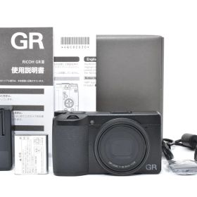 ★新品級★ リコー RICOH GR III HDF 《ショット数590回・元箱付・付属品多！》★完動品★ #A603002