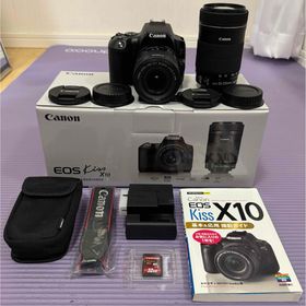 キヤノン(Canon)の【美品】Canon❤️EOS Kiss X10 ダブルズームキット(デジタル一眼)