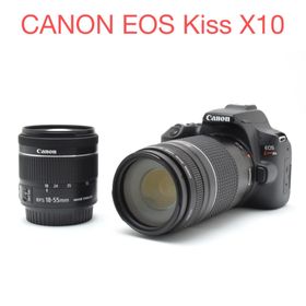 キヤノン(Canon)のCANON EOS Kiss X10標準&望遠ダブルレンズセット(デジタル一眼)