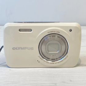 【塩】OLYMPUS オリンパス デジタルカメラ VH-210 ホワイト 動作確認済み【23500SK】E01