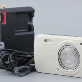 【中古】OLYMPUS オリンパス VH-210 ホワイト コンパクトデジタルカメラ