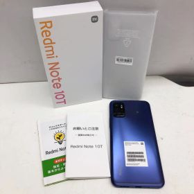 4ABM032 RedmiNote10T【新品未使用品】 ブルー 64GB