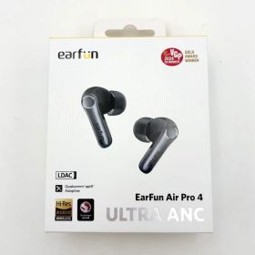 earfun AIR PRO4 ULTRA ANC ワイヤレスイヤホン ブラック