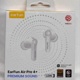 EarFun Air Pro 4+ ワイヤレスイヤホン ホワイト