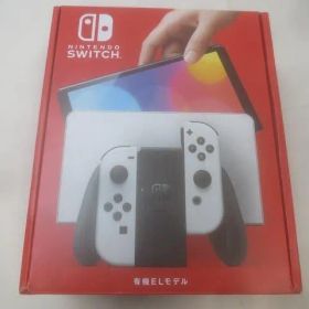 良品 ゲーム Nintendo switch ニンテンドースイッチ 本体 HEG-001 有機ELモデル ホワイト 動作品 箱 周辺機器付き