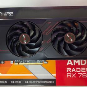 ☆中古☆SAPPHIRE PURE Radeon RX7800XT グラボ SAPPHIRE PURE RX 7800 XT 16GB GDDR6 ホワイト