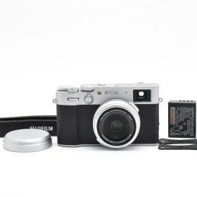 ★新品級★ フジフイルム FUJIFILM X100VI シルバー 日英二言語モデル《ショット数2294回・付属品多数！》★完動品★ #A603159