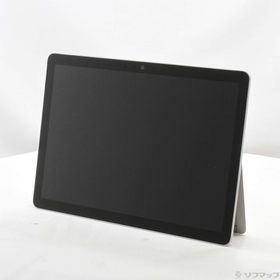 (中古)Microsoft Surface Go3 (Pentium Gold/4GB/eMMC64GB) 8V8-00030 プラチナ (Windows 10)(196-ud)