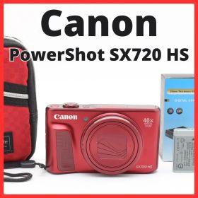 E01[7664]27★極美品★ キヤノン Canon PowerShot SX720 HS レッド