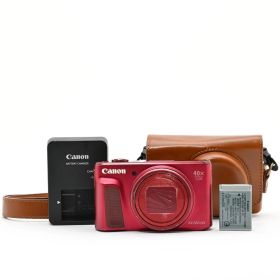 1346＜並品＞キヤノン Canon PowerShot SX720 HS レッド