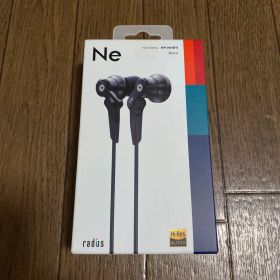 radius HP-NHR11K ブラック 有線イヤホン