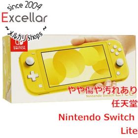 [bn:6] 任天堂 Nintendo Switch Lite(ニンテンドースイッチ ライト) HDH-S-YAZAA イエロー 外箱いたみ 元箱あり