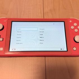 Nintendo SwitchLight コーラルピンク ジャンク品