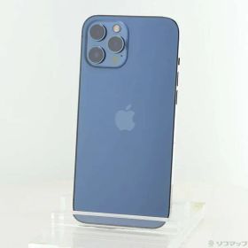 ソフマップ 〔中古品〕 iPhone12 Pro Max 128GB パシフィックブルー MGCX3J／A SIMフリー【262】