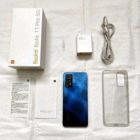 【美品・付属品完備】Redmi Note 11 Pro 5G ブルー