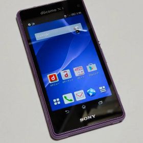 ジャンク品 docomo Xperia A2 ラベンダー SO-04F