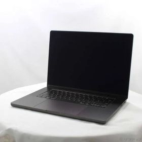 ソフマップ 〔展示品〕 MacBook Pro 16.2-inch Late-2024 MX2X3J／A Apple M4 Pro 14コアCPU_20コアGPU 24GB SSD512GB スペースブラック 〔26.3 Tahoe〕【262】