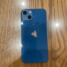 【美品】 iPhone13 128GB ブルー ジャンク Wi-Fi不安定