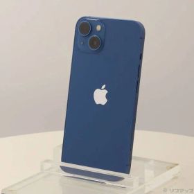 ソフマップ 〔中古品〕 iPhone13 128GB ブルー MLNG3J／A SIMフリー【305】