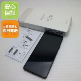 美品 SIMフリー Xperia 10 VI ブラック スマホ SONY 即日発送 土日祝発送OK 00000