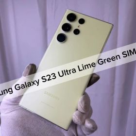 Samsung Galaxy S23 Ultra ライムグリーンSIMフリー
