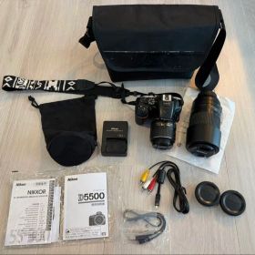 Nikon D5500 デジタル一眼レフ ダブルズームキット