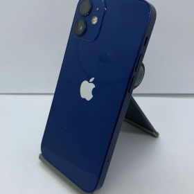 【中古・フレームキズ有・バッテリー劣化】iPhone 12 mini 64GB ブルー SIMロック解除済