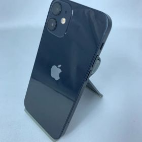 【中古・画面キズ有・バッテリー劣化】iPhone 12 mini 64GB ブラック SIMロック解除済