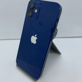 【中古・フレームキズ有・バッテリー劣化】iPhone 12 mini 128GB ブルー SIMロック解除済