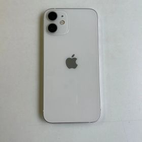 美品 iPhone 12 mini 64GB ホワイト バッテリー100% MGA63J/A - 0381