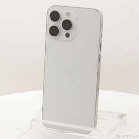 (中古)Apple iPhone16 Pro Max 256GB ホワイトチタニウム MYWH3J/A SIMフリー(348-ud)