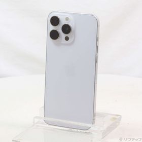 (中古)Apple iPhone16 Pro Max 256GB ホワイトチタニウム MYWH3J/A SIMフリー(251-ud)