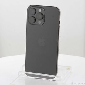 (中古)Apple iPhone16 Pro Max 1TB ブラックチタニウム MYWQ3J/A SIMフリー(196-ud)