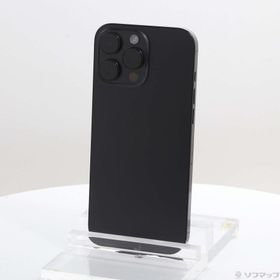 (中古)Apple iPhone16 Pro Max 256GB ブラックチタニウム 3N528J/A SIMフリー(348-ud)