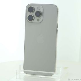 (中古)Apple iPhone16 Pro Max 256GB ナチュラルチタニウム MYWK3J/A SIMフリー(198-ud)