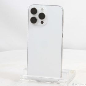 (中古)Apple iPhone16 Pro Max 512GB ホワイトチタニウム MYWM3J/A SIMフリー(262-ud)