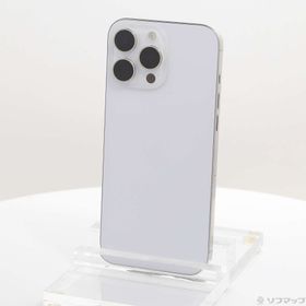 (中古)Apple iPhone16 Pro Max 256GB ホワイトチタニウム MYWH3J/A SIMフリー(297-ud)