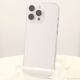 (中古)Apple iPhone16 Pro Max 512GB ホワイトチタニウム MYWM3J/A SIMフリー(377-ud)